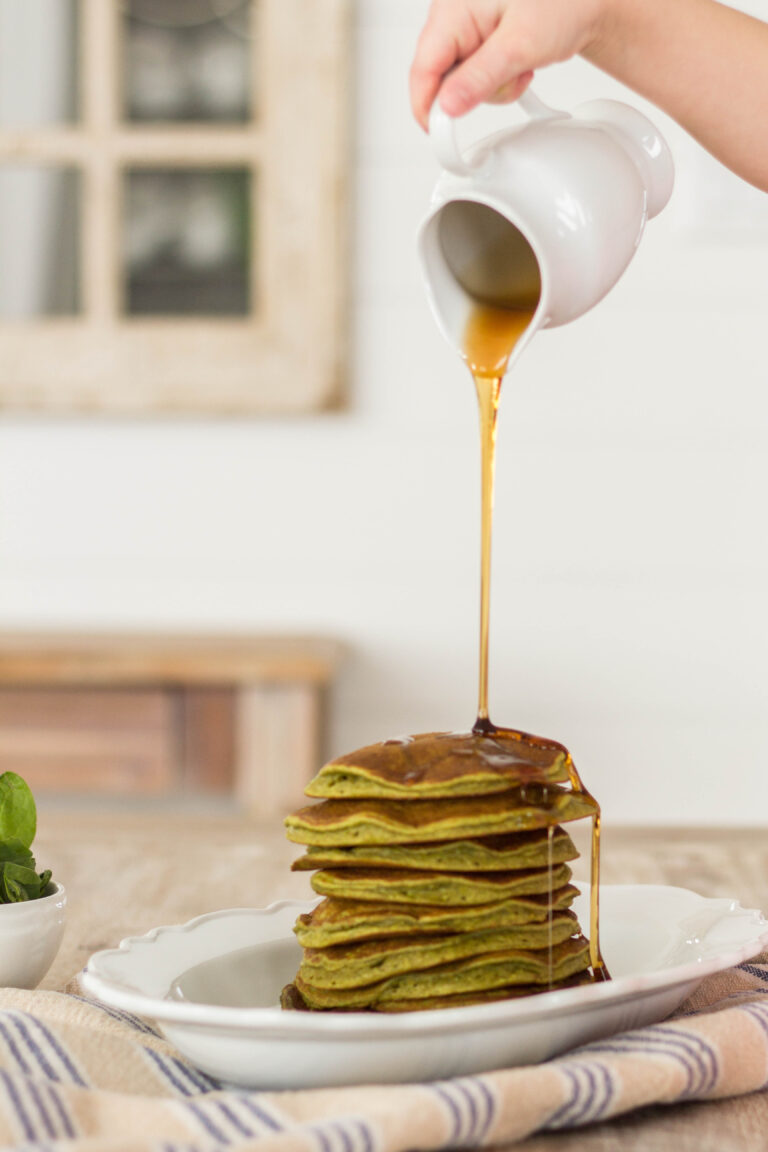 Healthy Spinach Pancakes