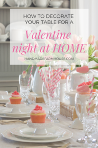 How To Decorate Your Table For A Valentine's Night At Home - Handmade ...