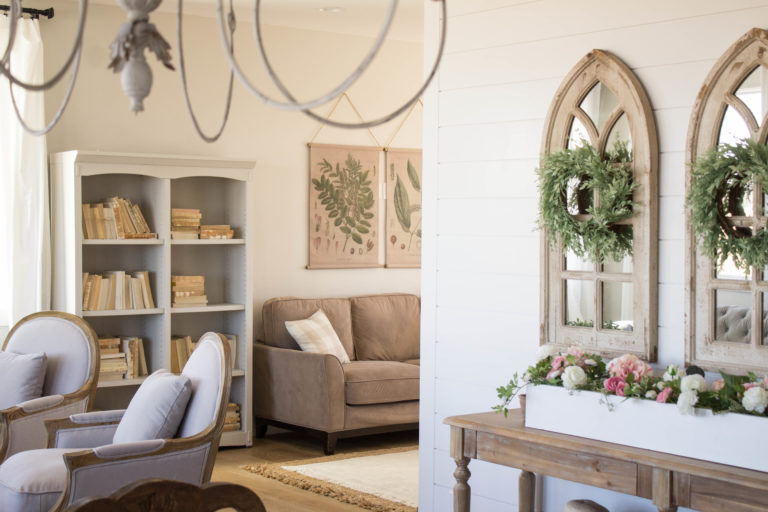 Touches of Spring Farmhouse Home Tour - Handmade Farmhouse