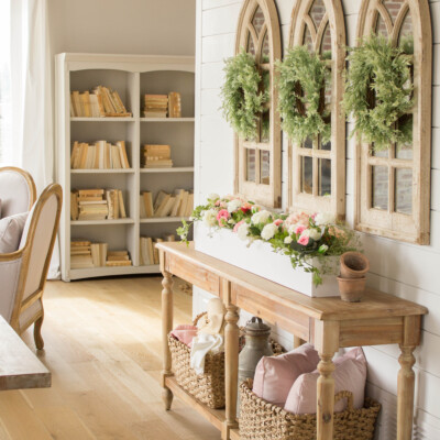 Touches of Spring Farmhouse Home Tour