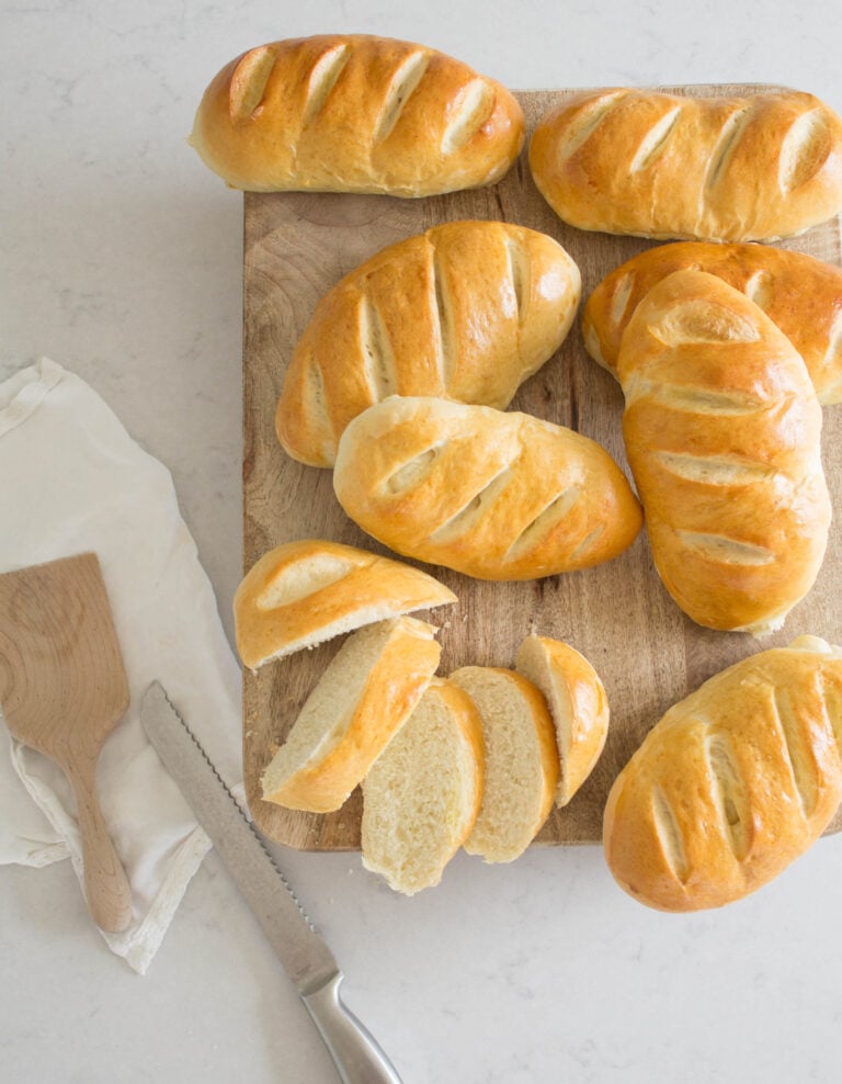 The Best Homemade Hoagie Rolls