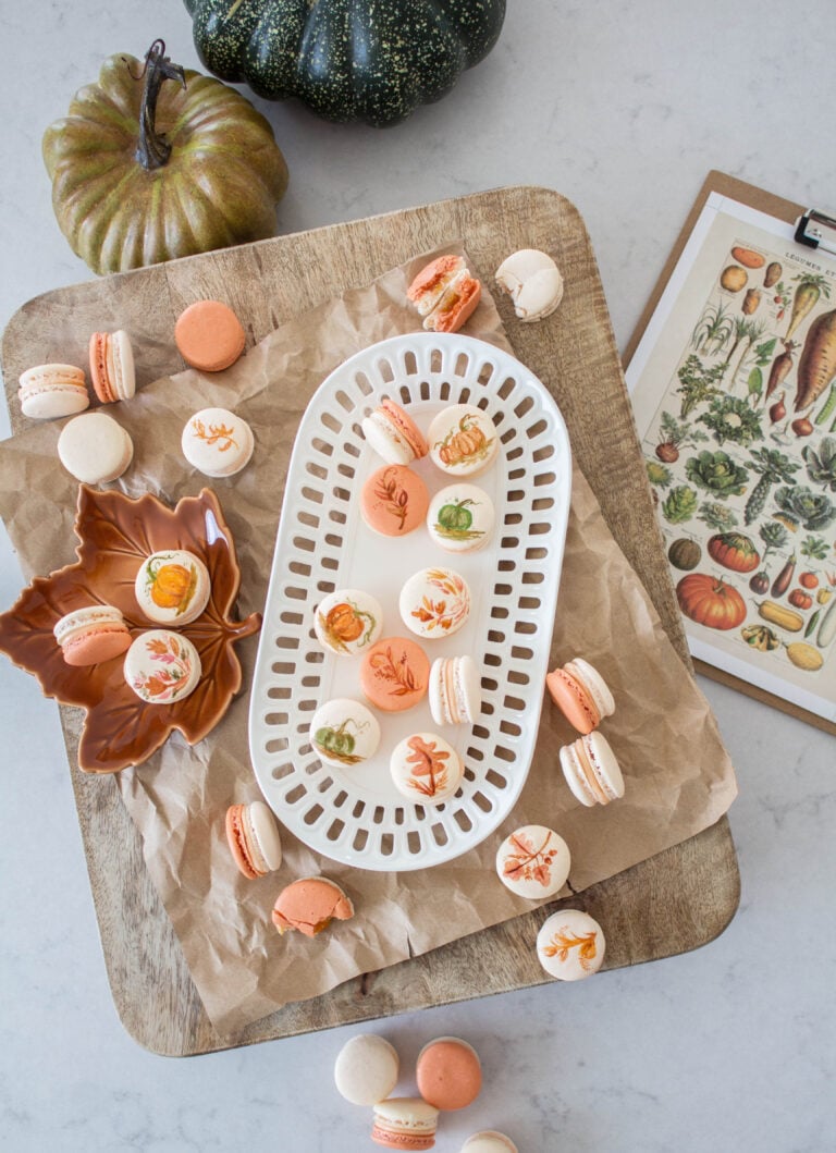 How To “Paint” French Macarons