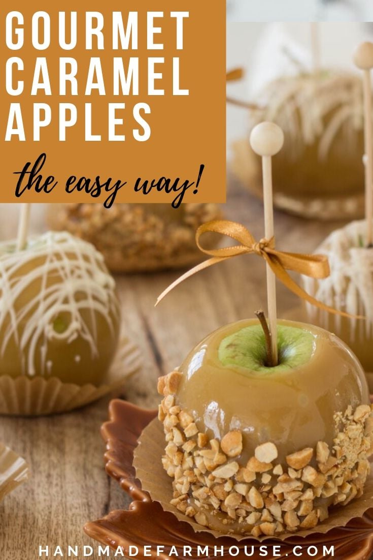 gourmet caramel apples