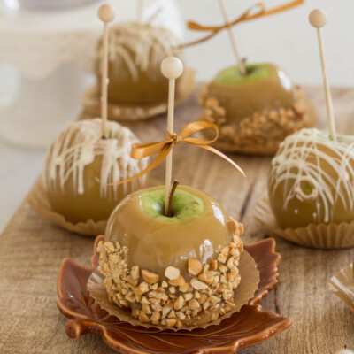 Gourmet caramel apples- the easy way!