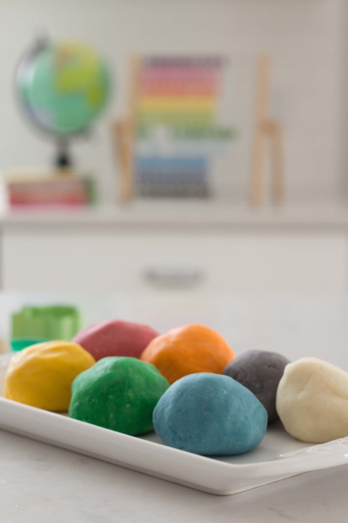 5-minute homemade playdough easy to make with ingredients you have on hand!