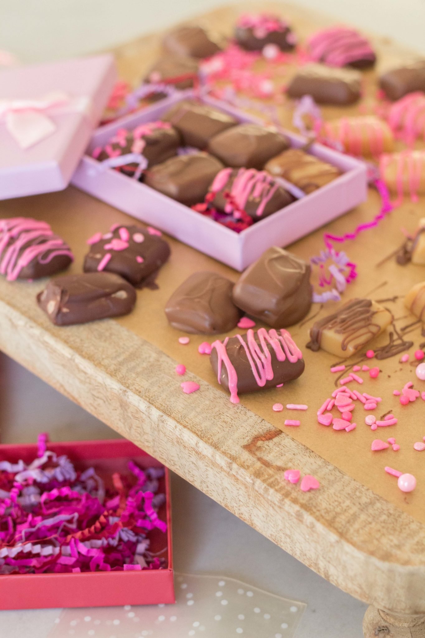 Easy Chocolate Dipped Caramels Handmade Farmhouse