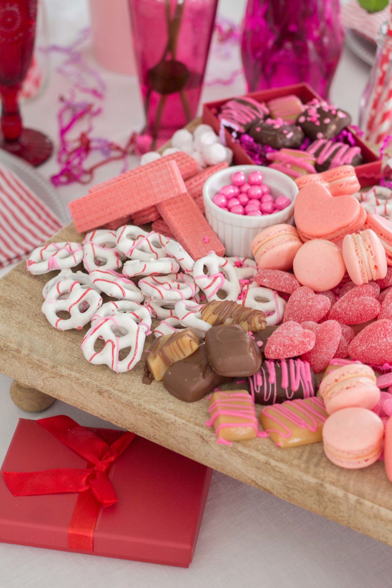 Valentine's Day Dessert Table - Handmade Farmhouse