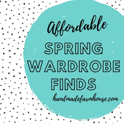 Affordable Spring Wardrobe Finds!