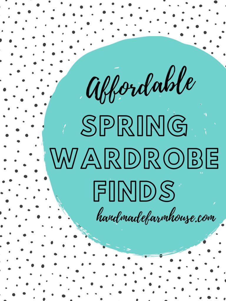 affordable spring wardrobe finds