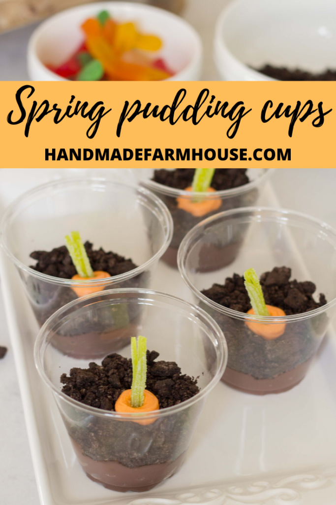 spring pudding cups