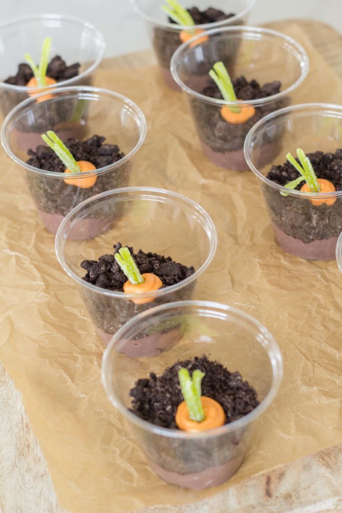 Spring pudding cup