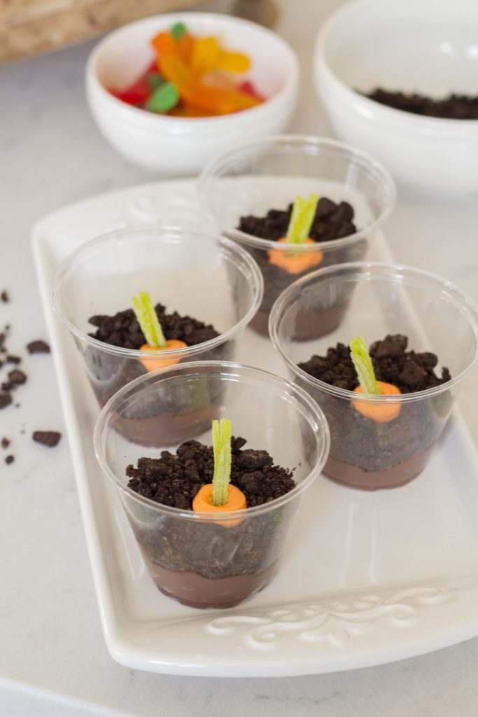 spring pudding cups