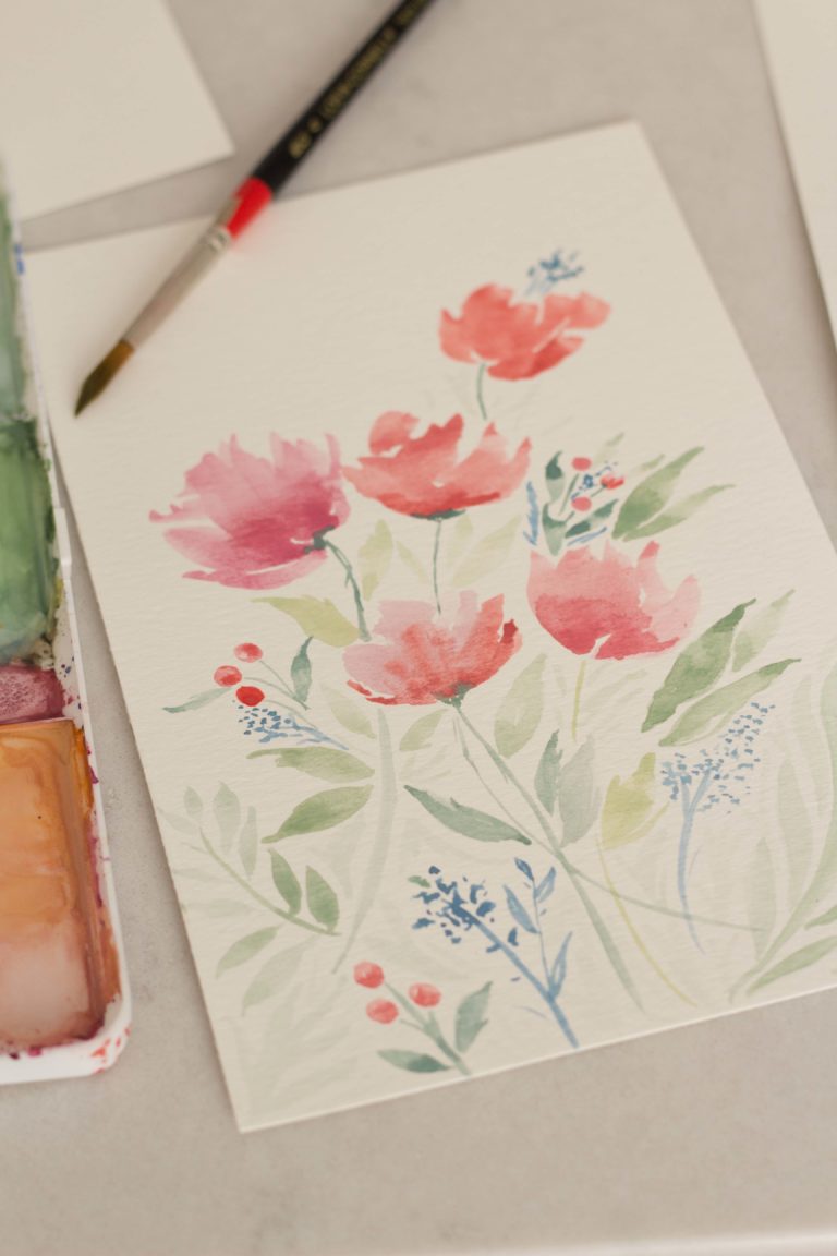 Learn Watercolor Basics In 7 Days - Handmade Farmhouse