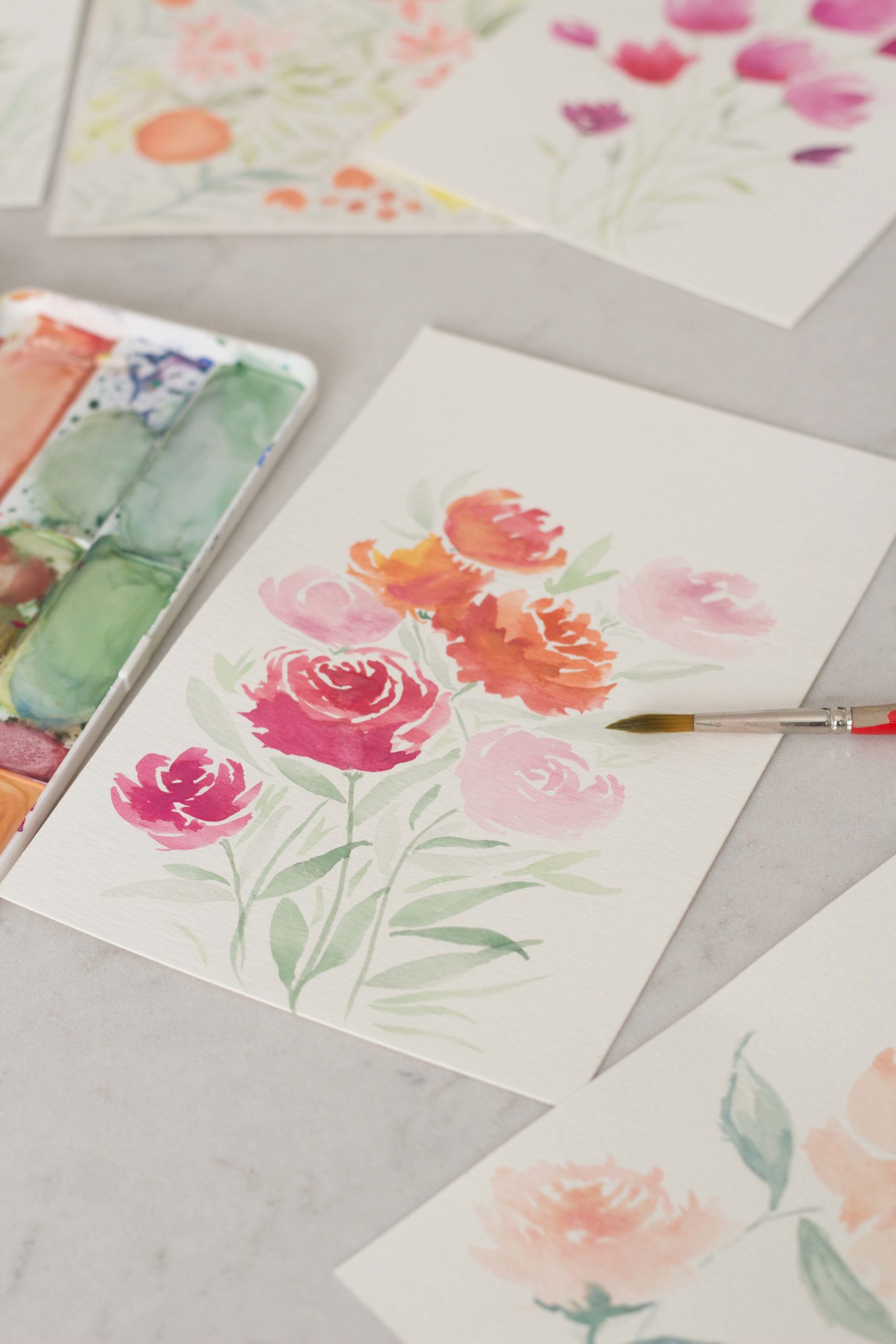 Learn Watercolor Basics In 7 Days - Handmade Farmhouse