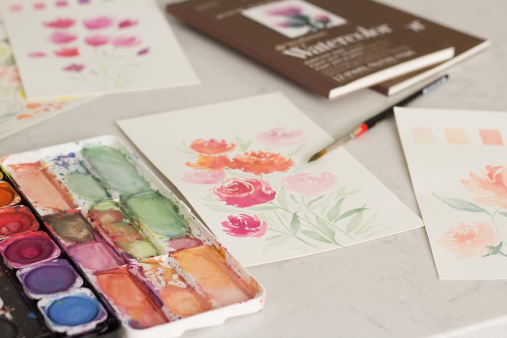 Learn Watercolor Basics In 7 Days - Handmade Farmhouse