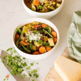 Garden Harvest Minestrone - Handmade Farmhouse