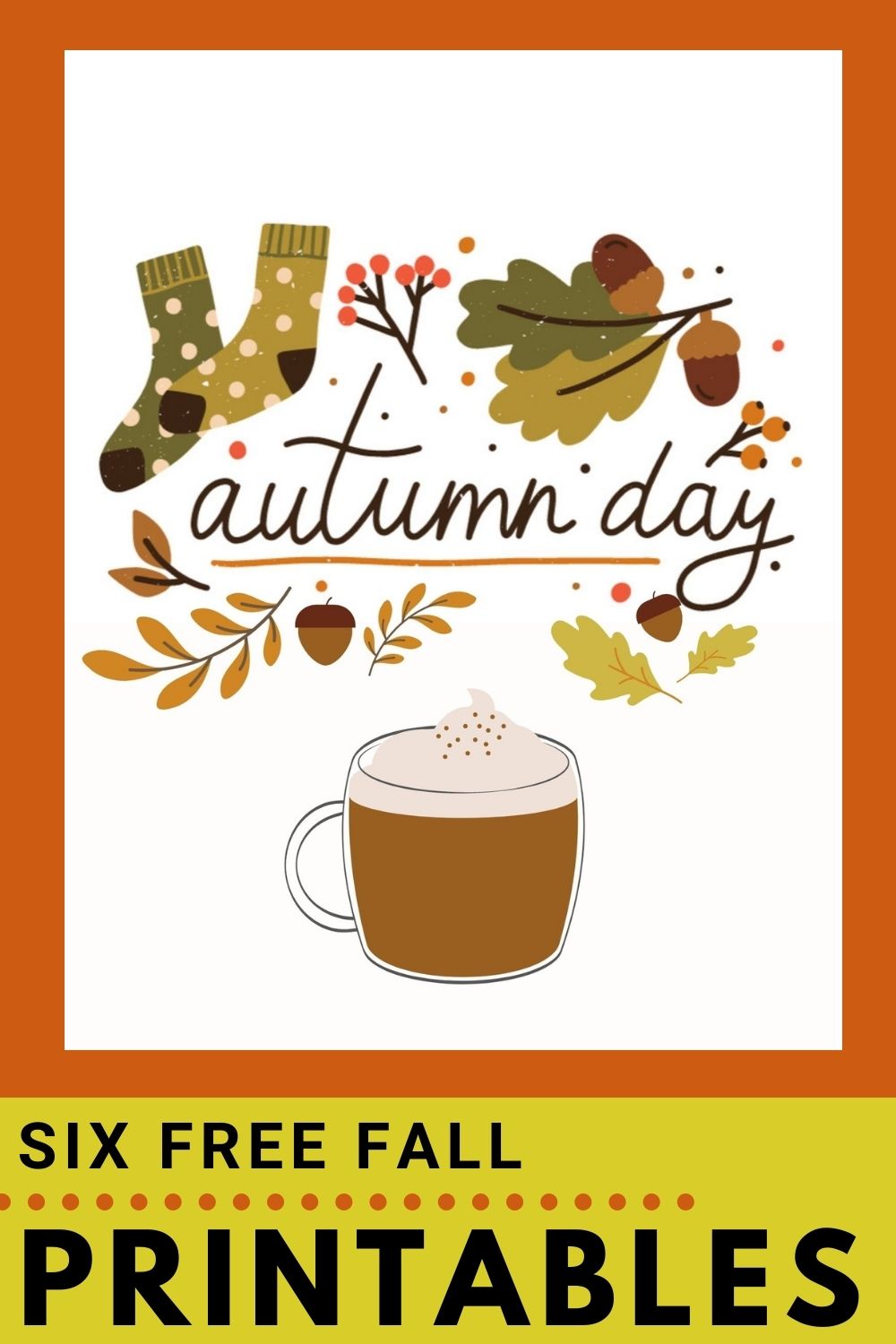 Free Fall Printable Decor - Handmade Farmhouse