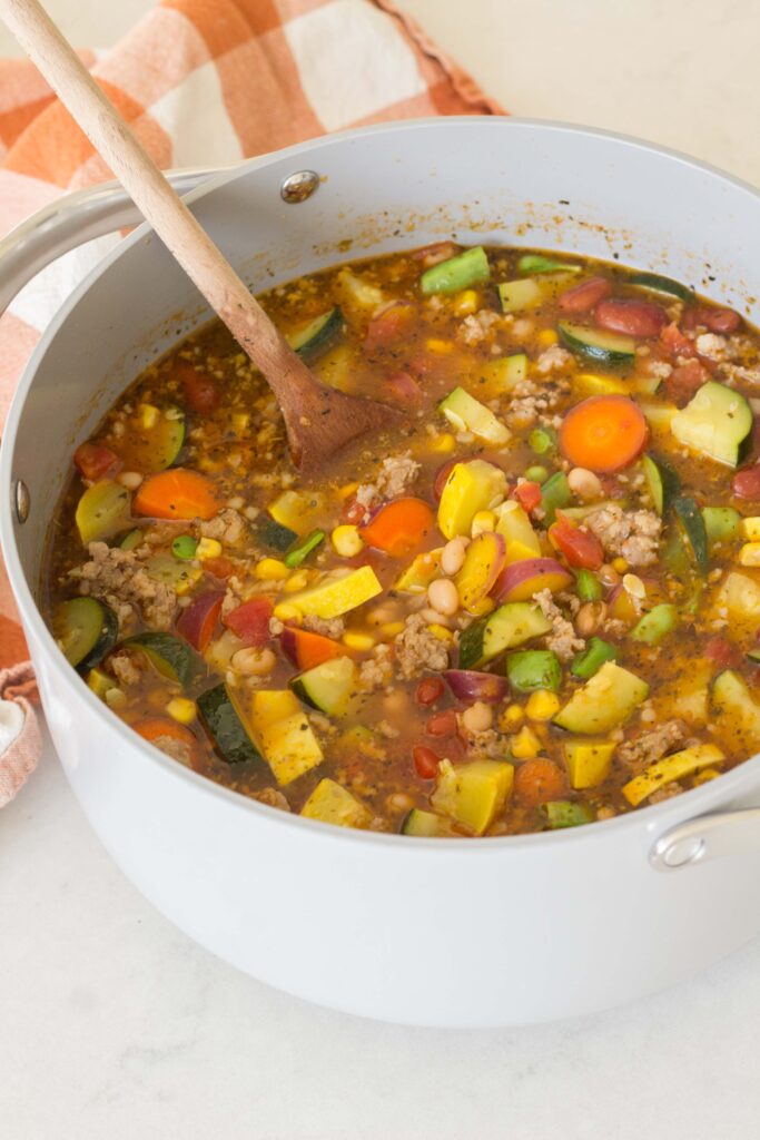 Garden Harvest Minestrone - Handmade Farmhouse