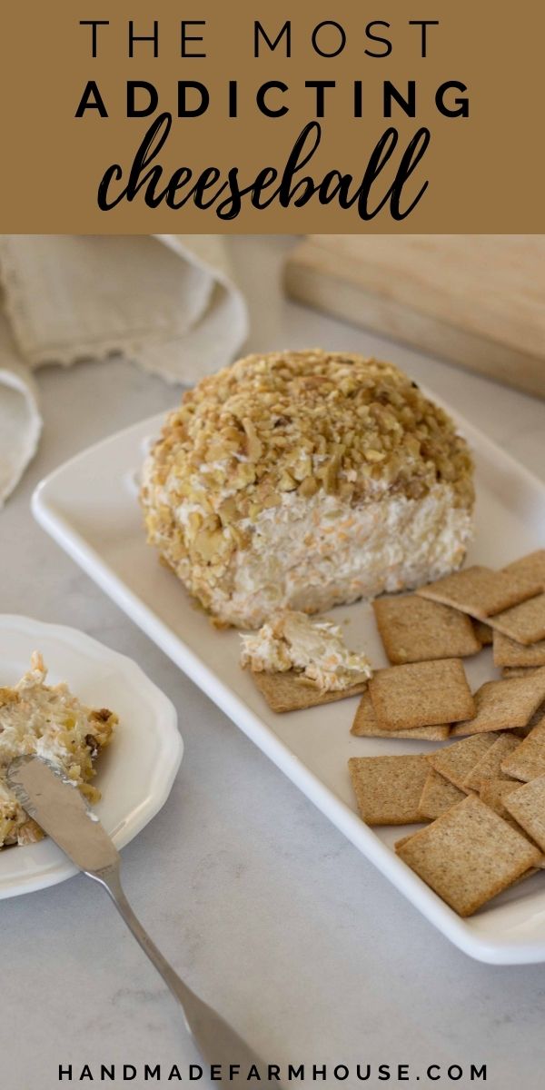 pineapple onion cheeseball appetizer pin 