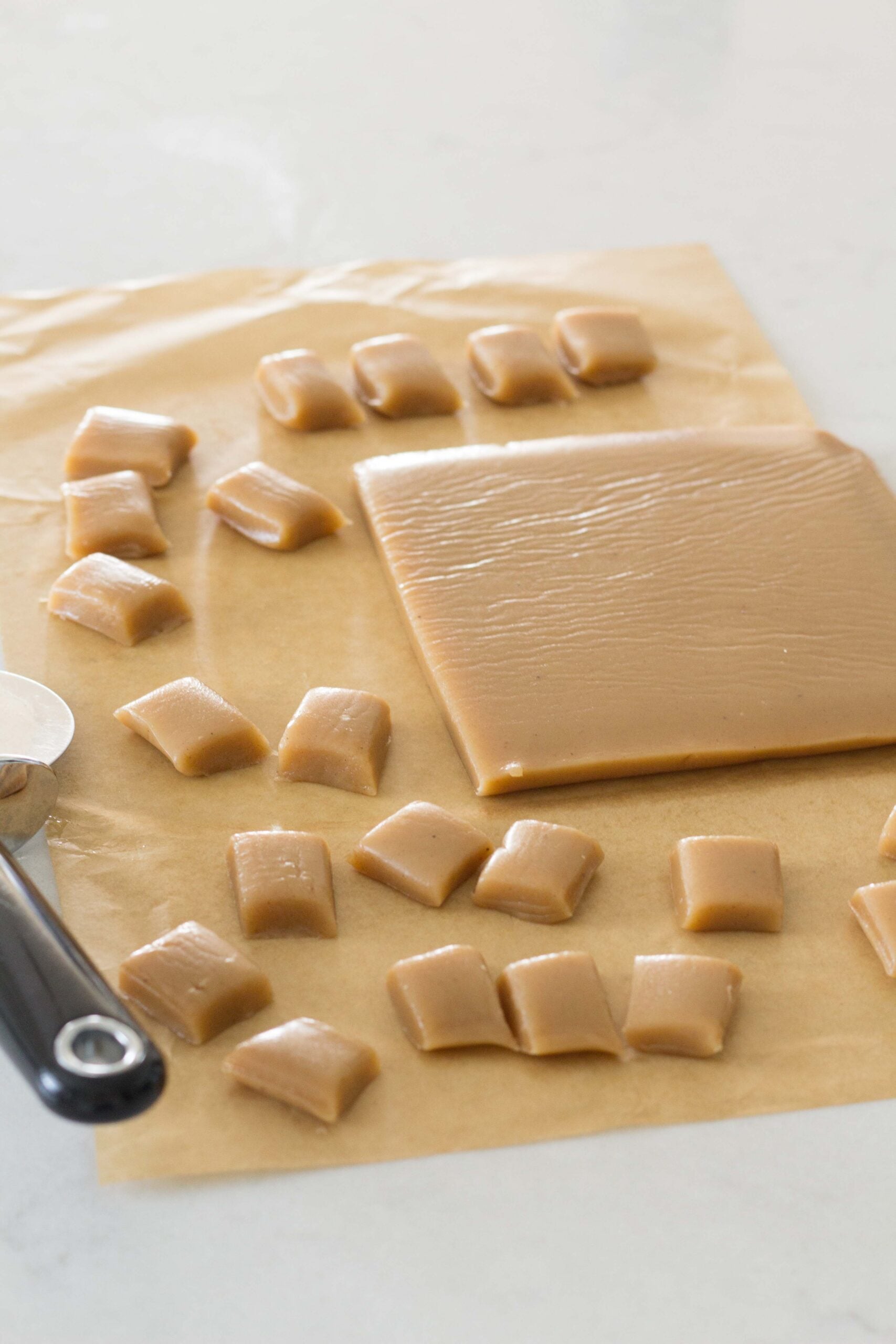 easy pumpkin spice caramels