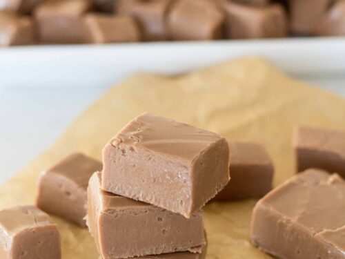 Dairy-Free Gingerbread Fudge - zevy joy