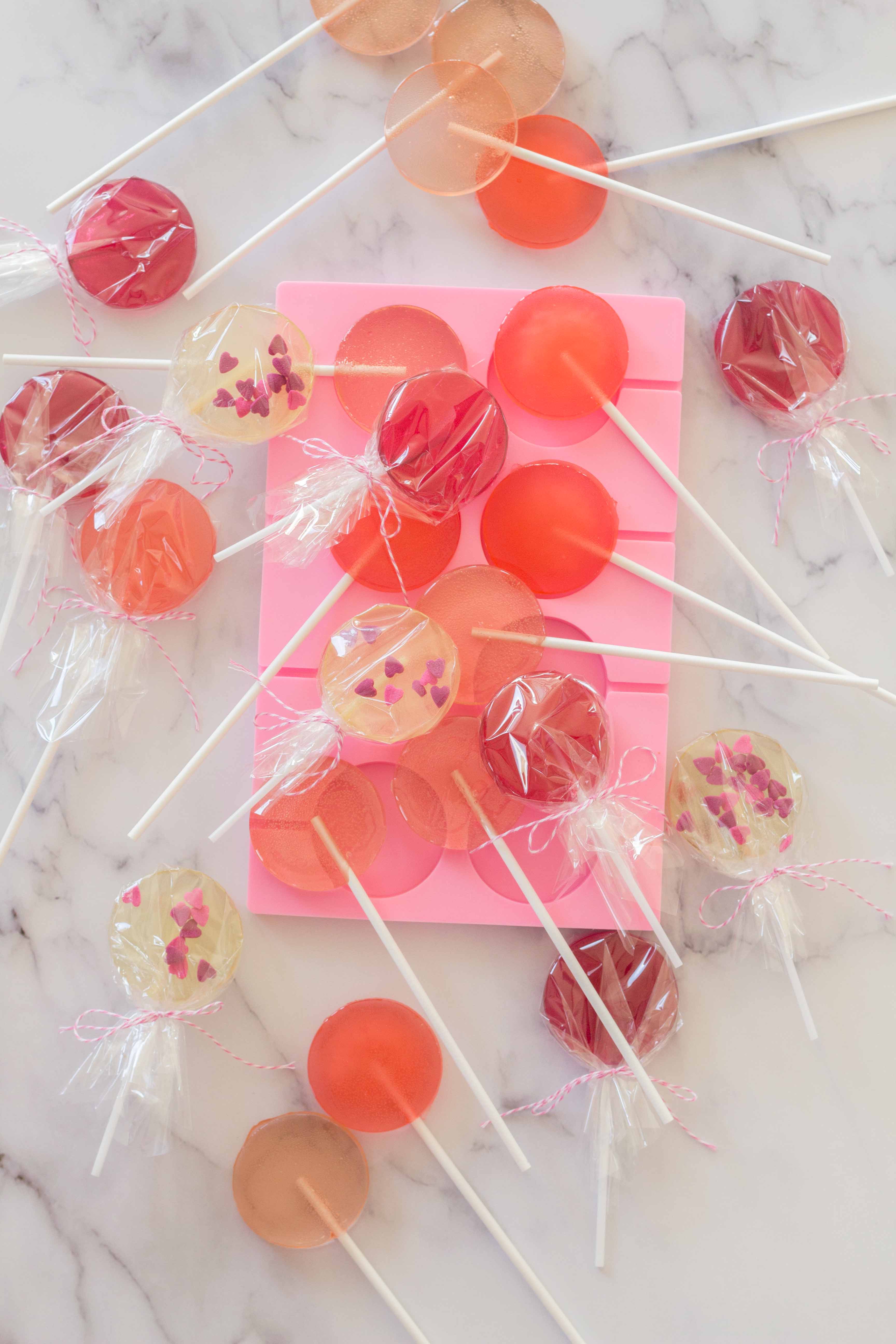 Easy Homemade Lollipops - Just a Taste