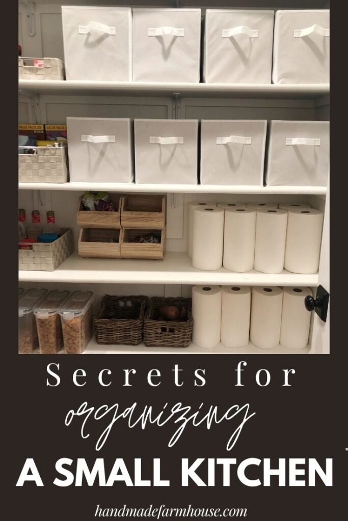 secrets for organizing a small kitchen