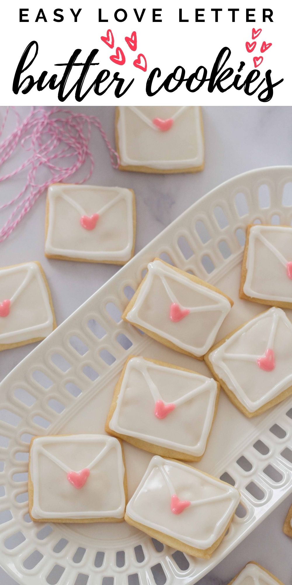 love letter butter cookies