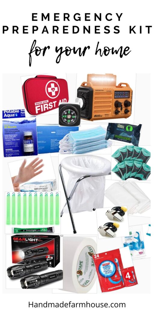 emergency preparedness kit for  home