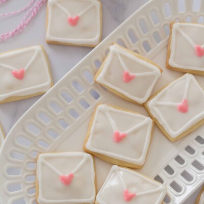 Love Letter Butter Cookies
