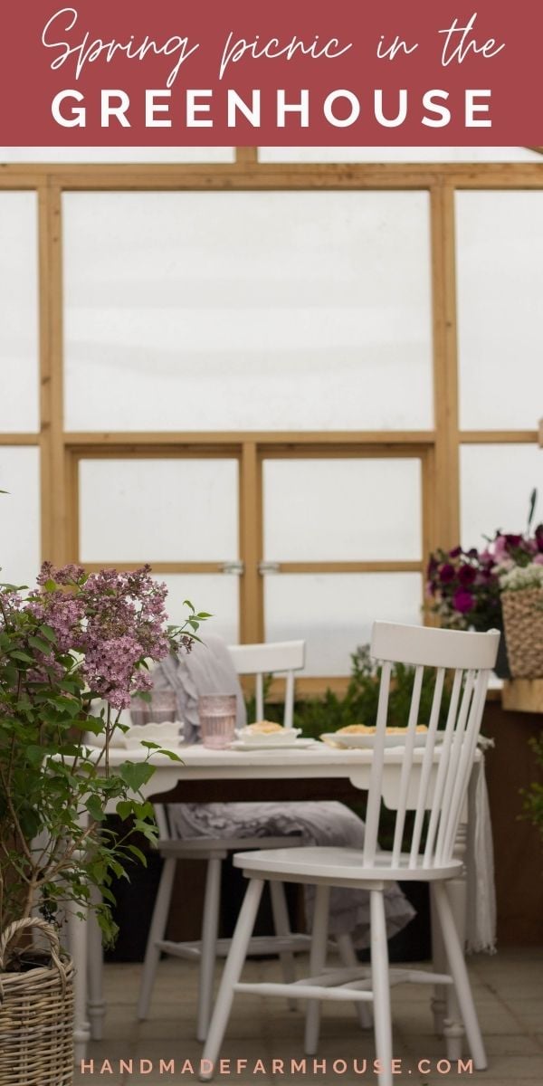 Spring Picnic in the Greenhouse