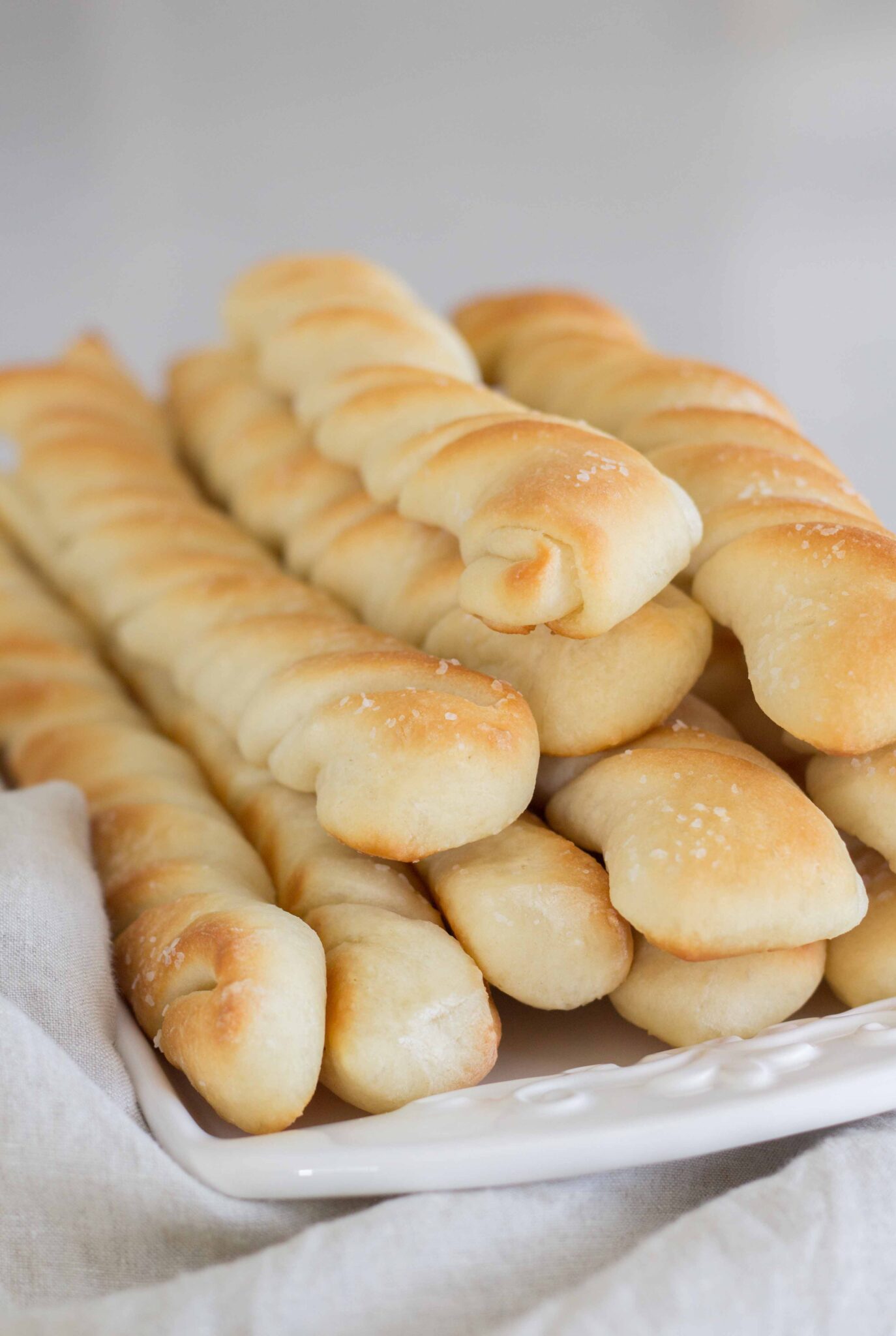 Quick and Easy Homemade Breadsticks - Handmade Farmhouse