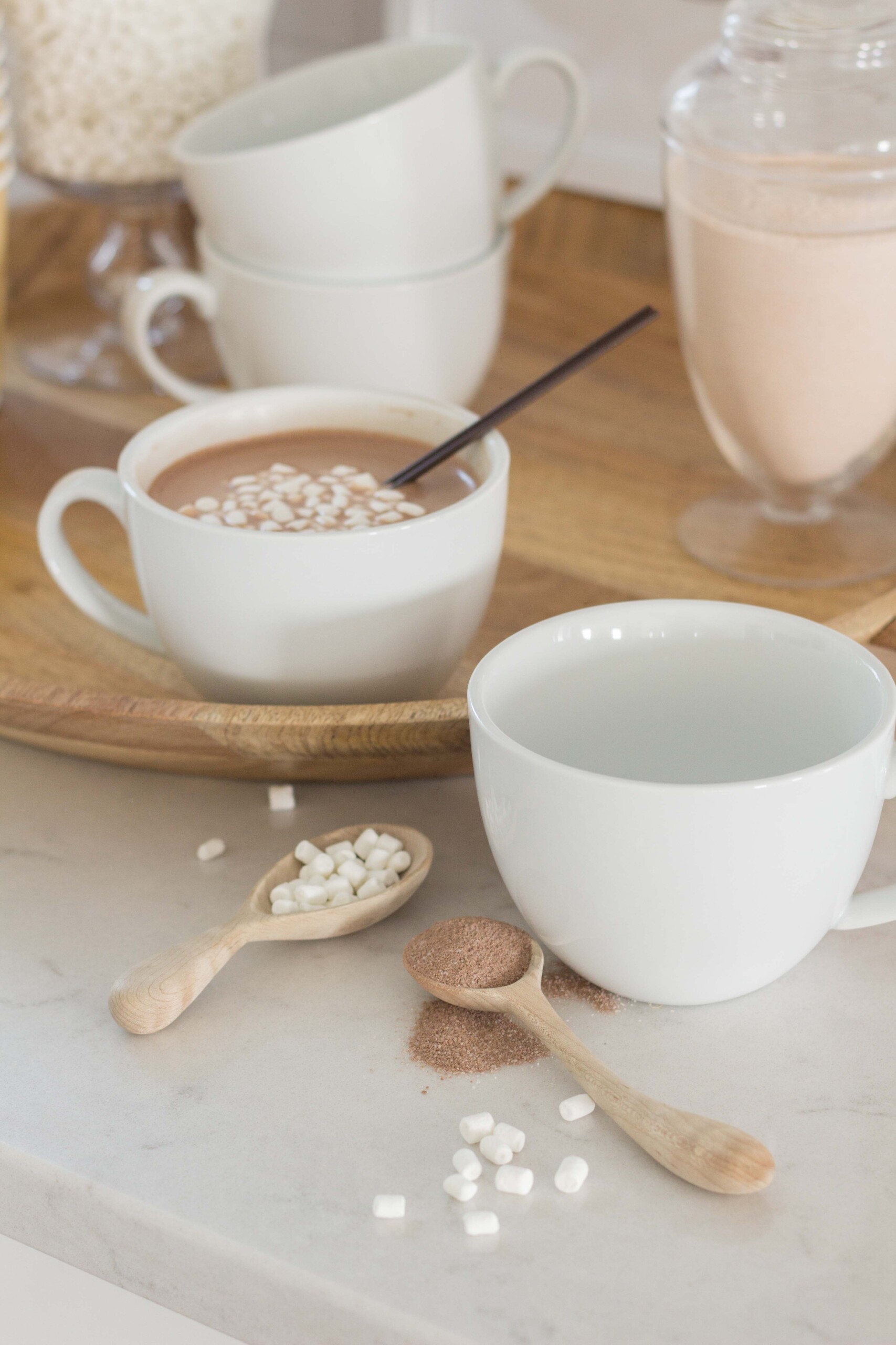 Budget Friendly Autumn Drink Station