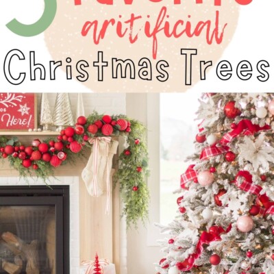 Artificial Christmas Trees I love