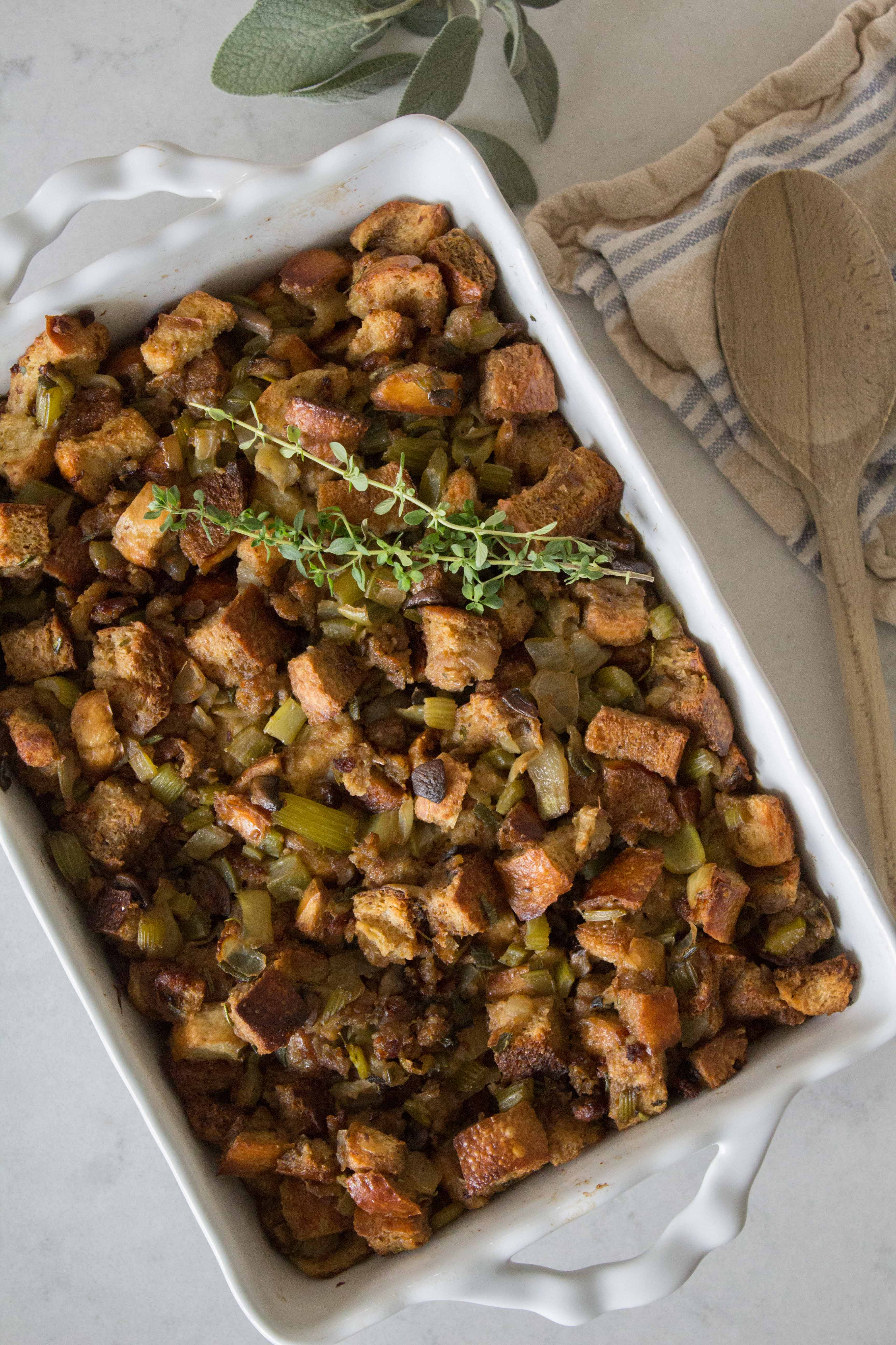 Buttery Herb and Sausage Stuffing