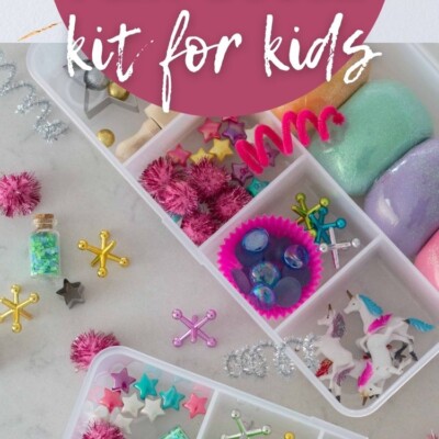 Homemade Play Dough Kit for Kids