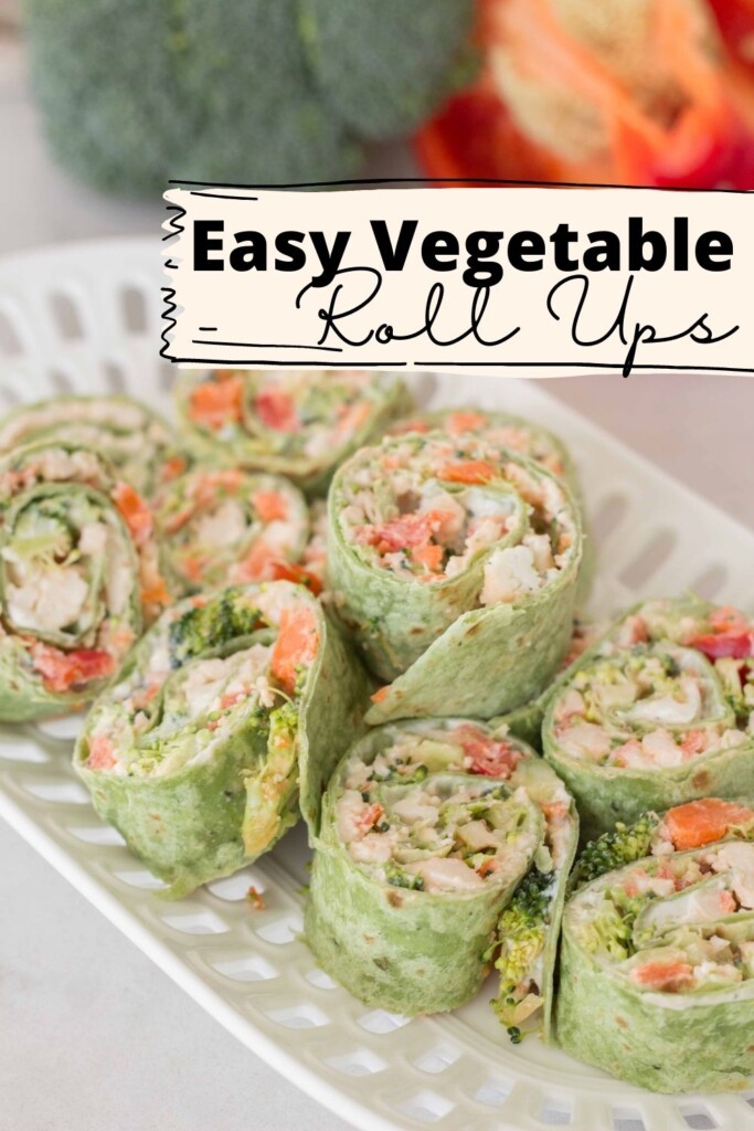 Easy Vegetable Roll Ups Handmade Farmhouse