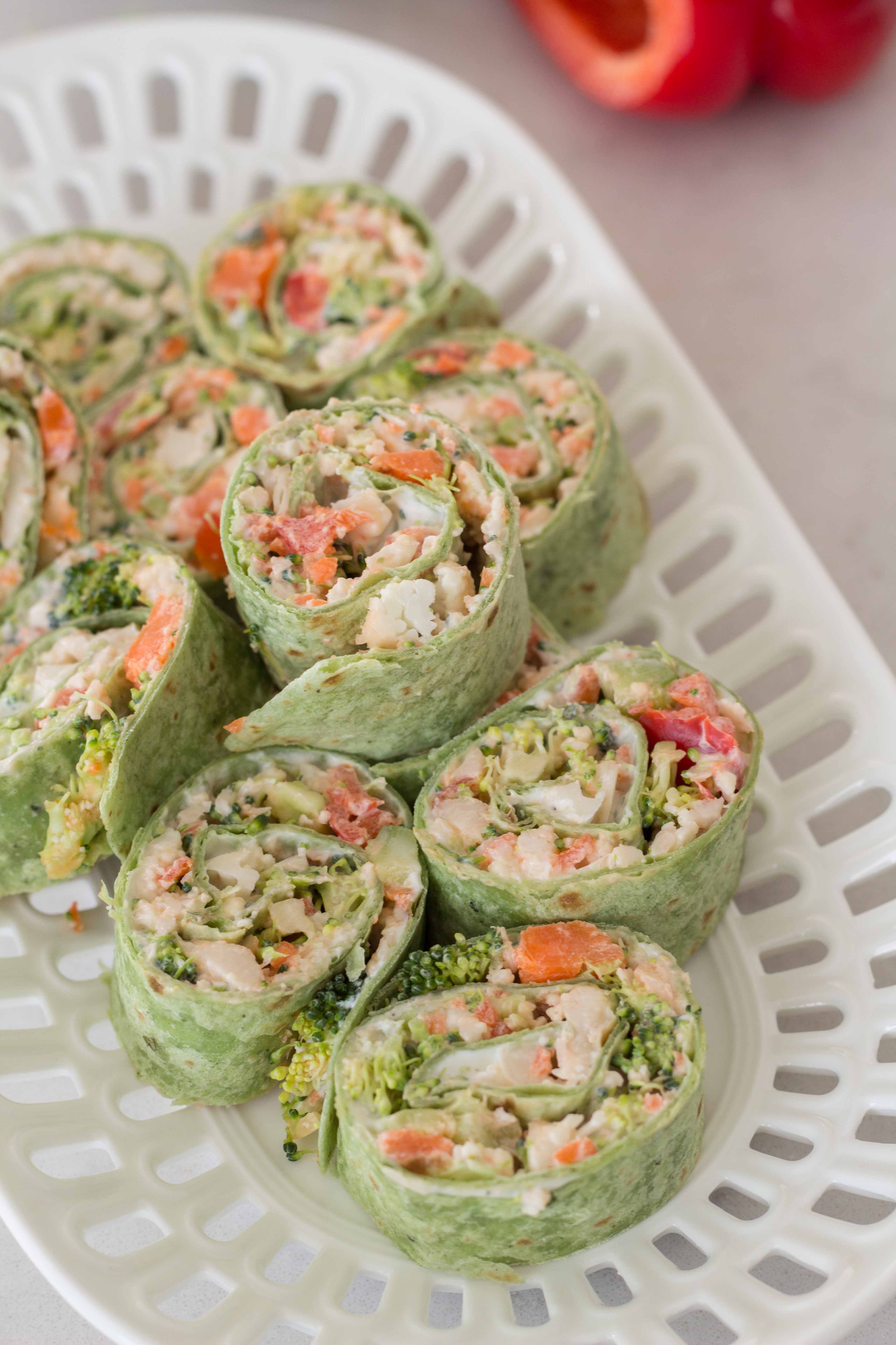 Easy Vegetable Roll Ups