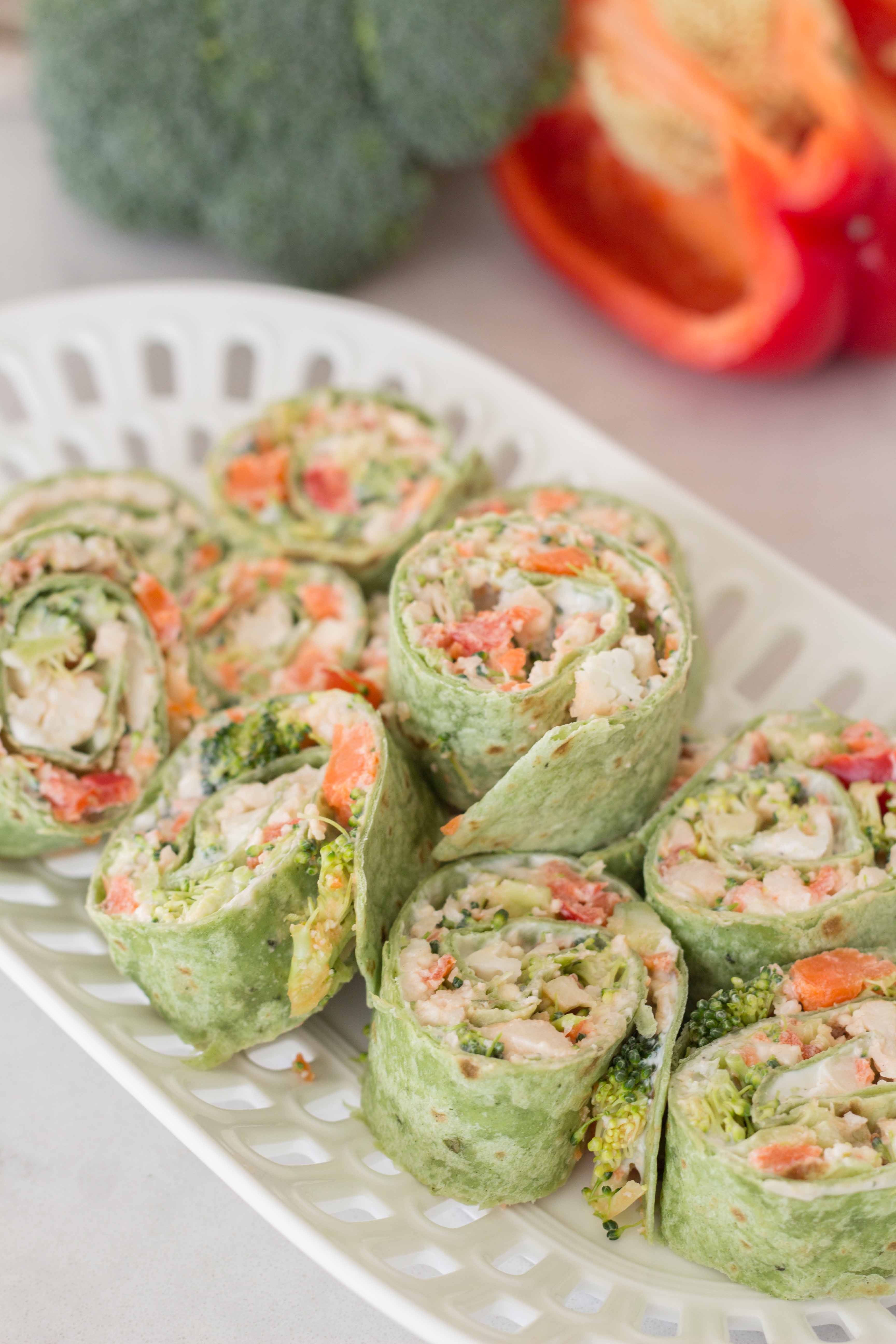 Easy Vegetable Roll Ups - Handmade Farmhouse