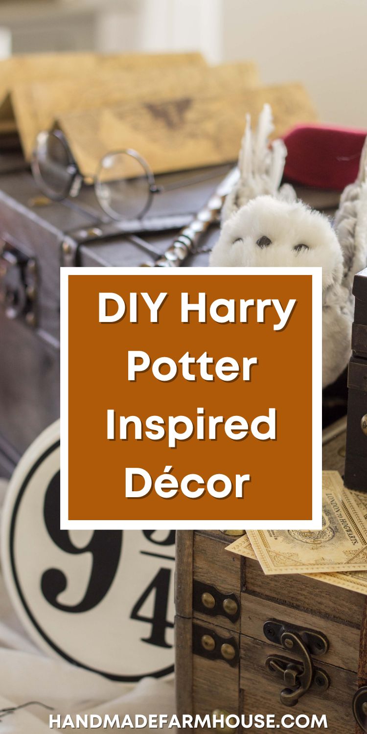 DIY Harry Potter Inspired Décor - Handmade Farmhouse