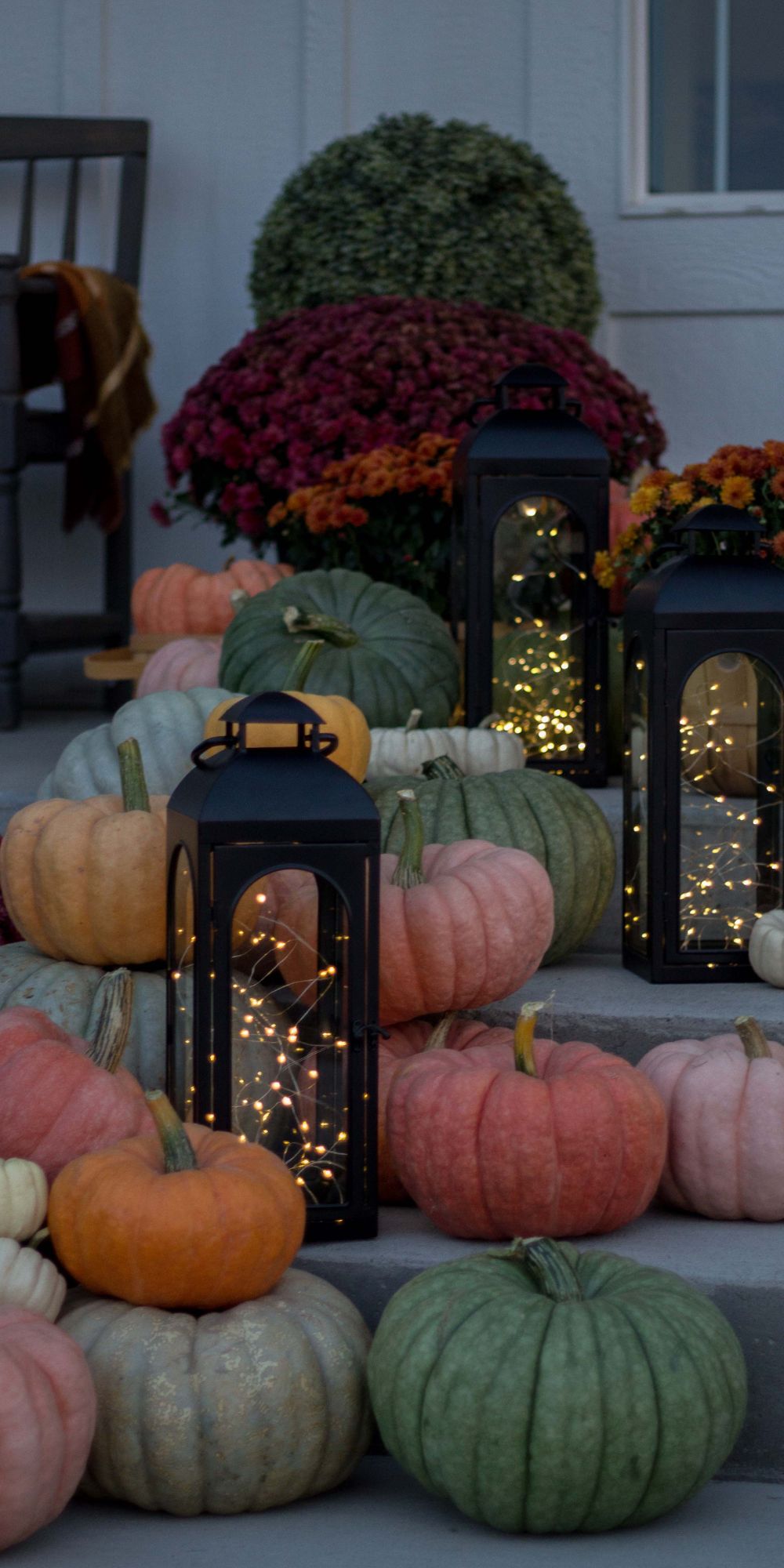 DIY Inexpensive Fairy Light Lanterns - Handmade Farmhouse