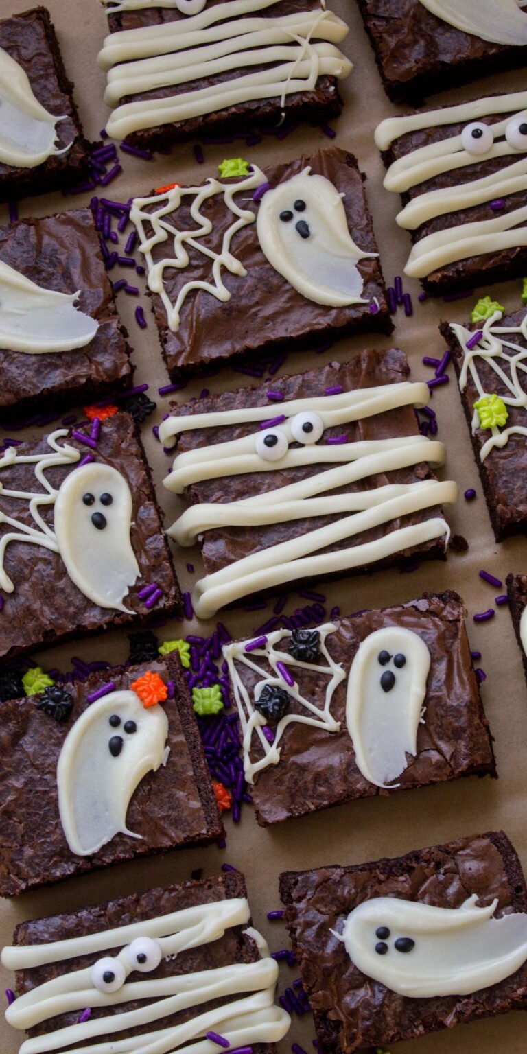 Easy Halloween Brownies 3 Ways