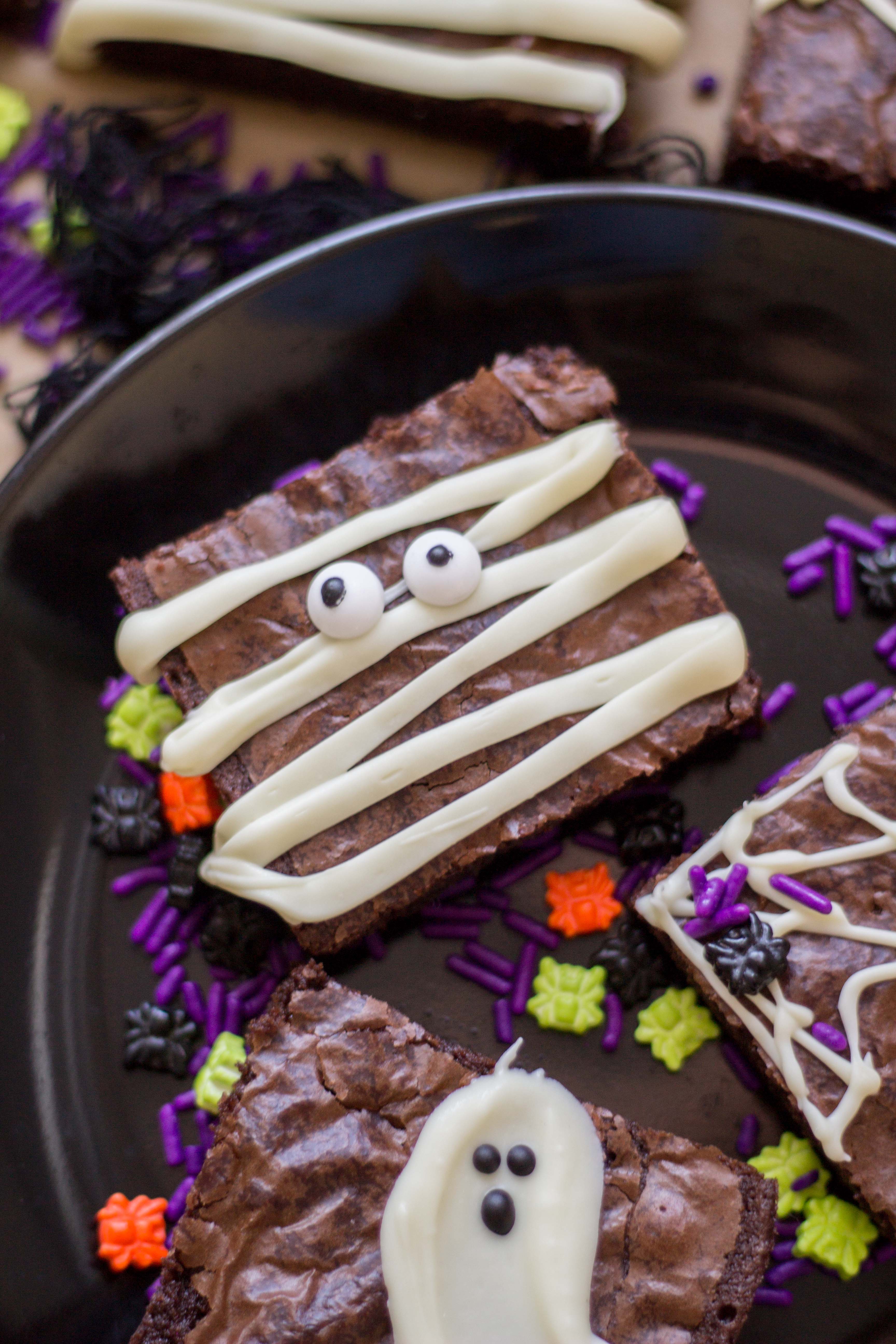 Easy Halloween Brownies 3 Ways Handmade Farmhouse