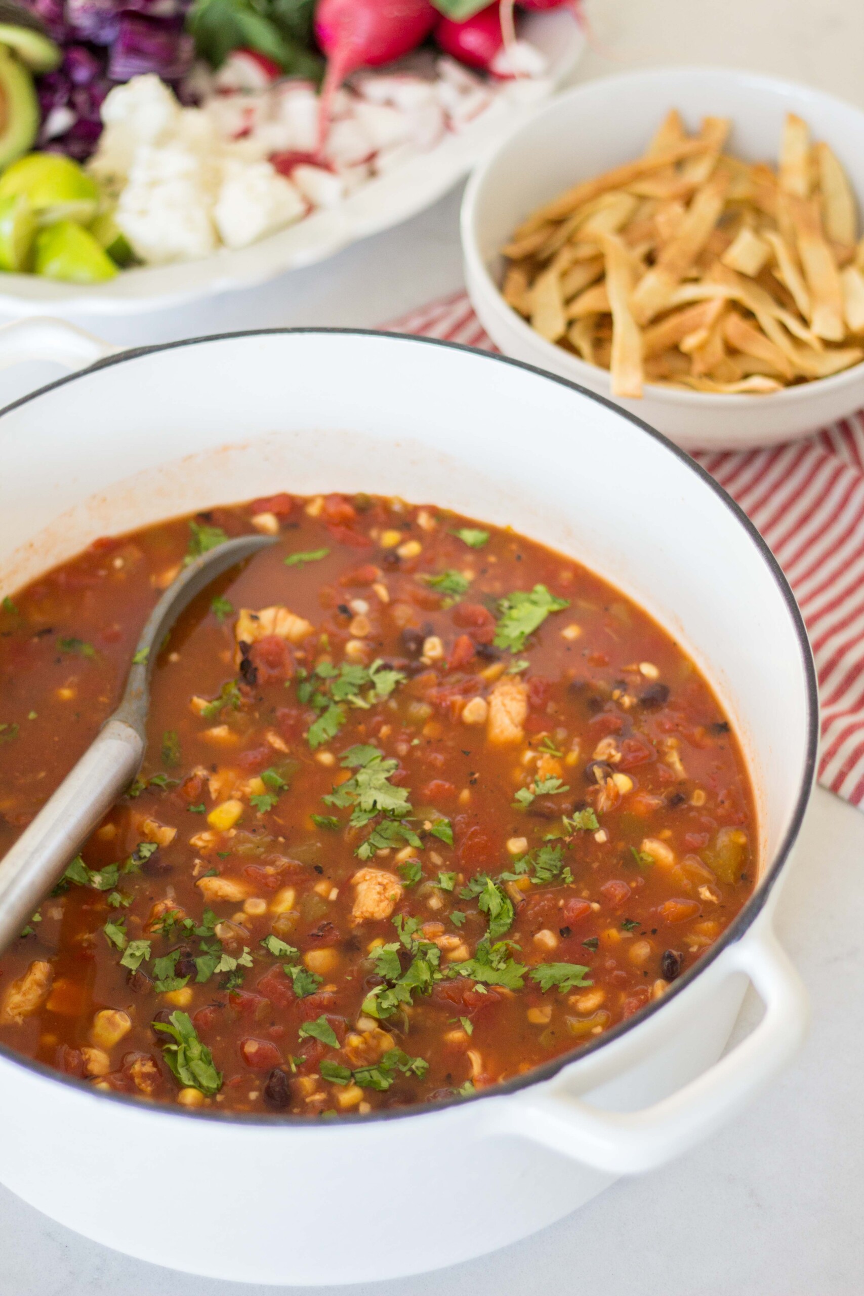 Easy Chicken Tortilla Soup