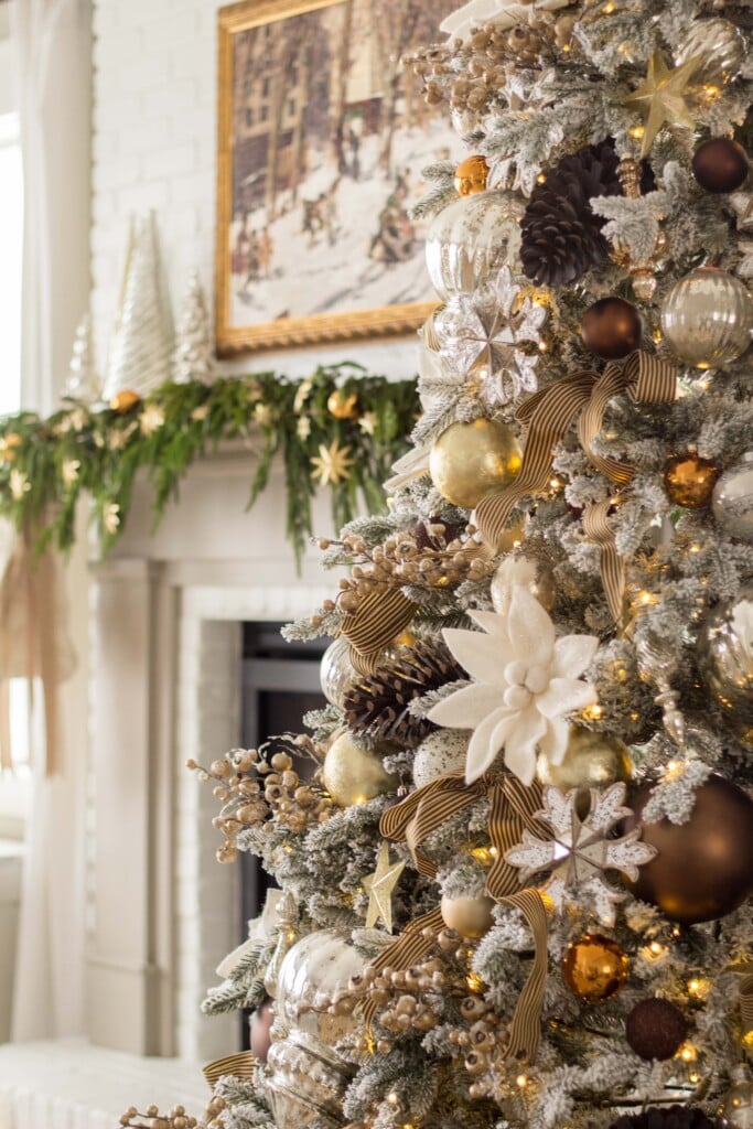 Handmade Farmhouse Christmas tree.