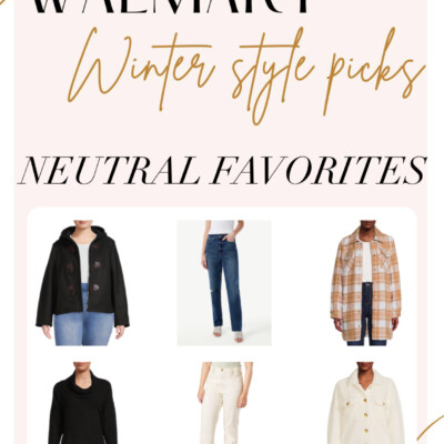 Winter Fashion Staples with Walmart
