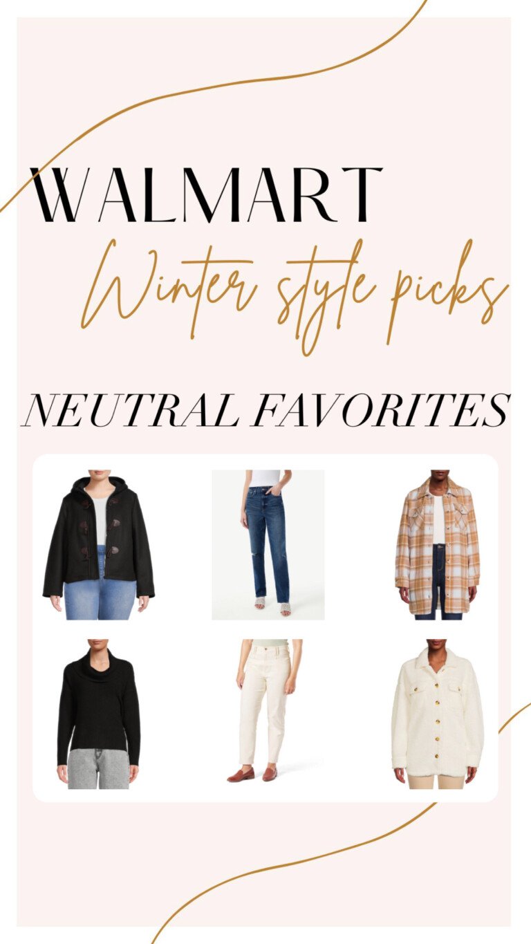 Winter Fashion Staples with Walmart