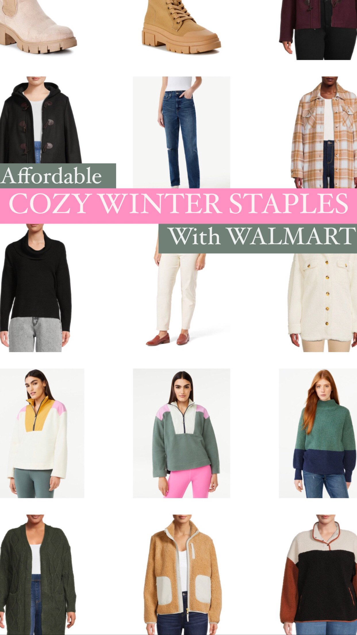 Winter Fashion Staples with Walmart