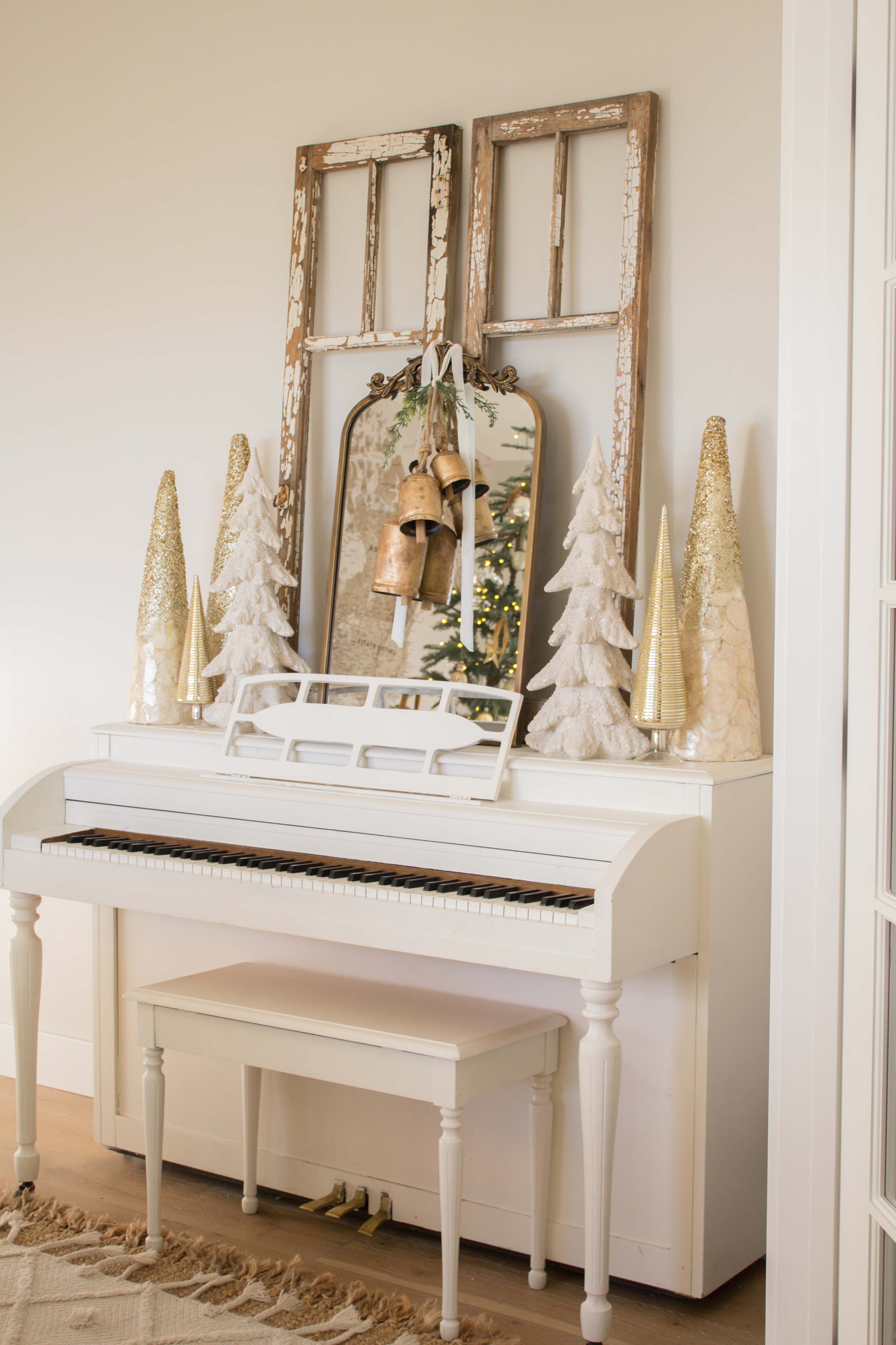Mocha and Gold Inspired Christmas Home Tour