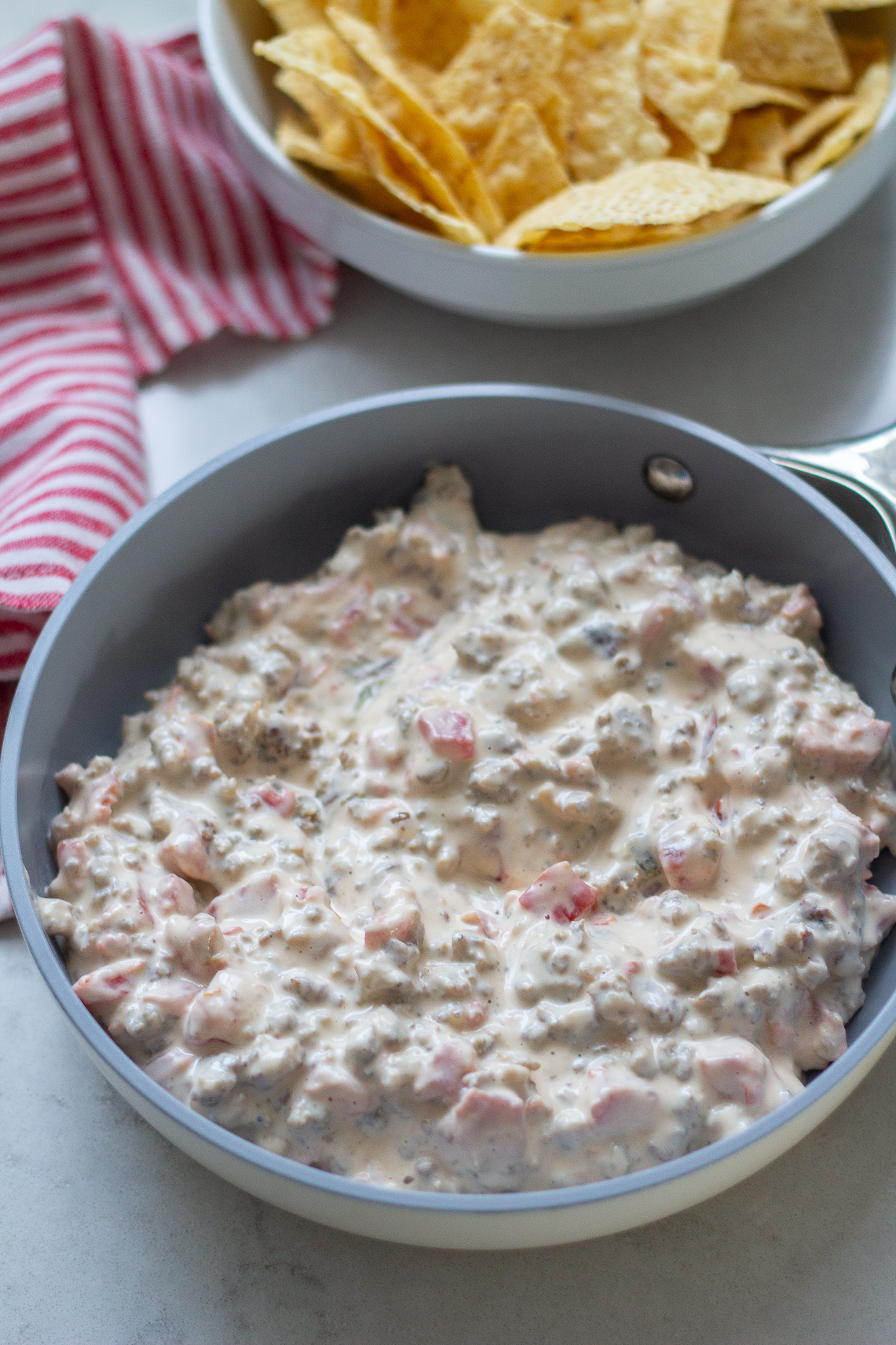 Easy Cream Cheese Sausage Appetizer Dip

